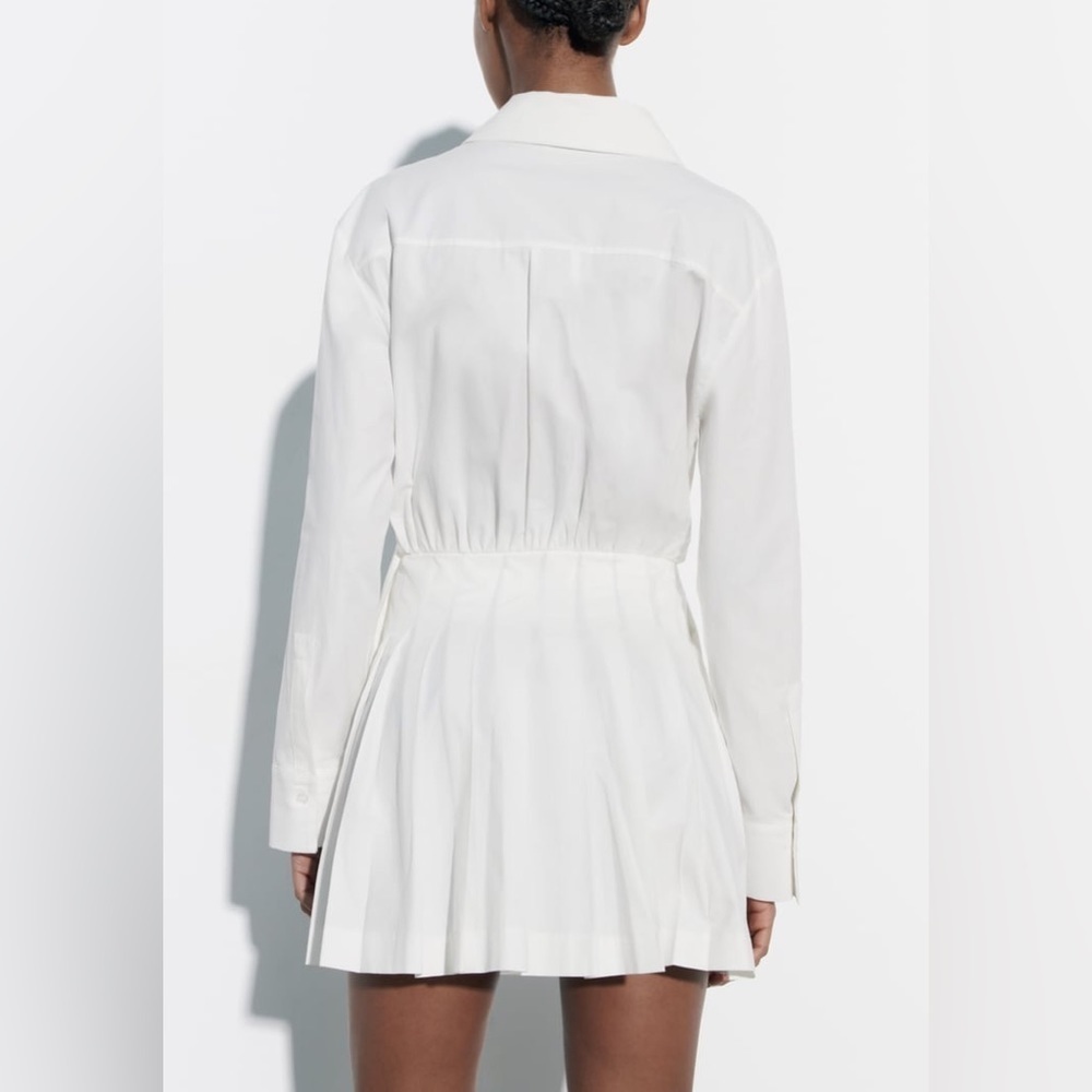 Zara Short Shirt Dress - Picture 3 of 10